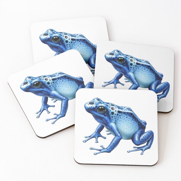 Item preview, Blue poison dart frog designed and sold by 4rtistcDrift.