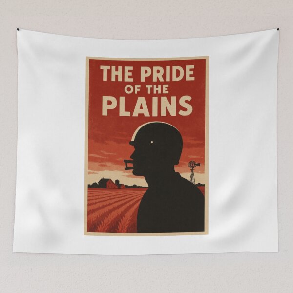 Item preview, College Poster: The Pride of the Plains 2 designed and sold by VarsityVibes.
