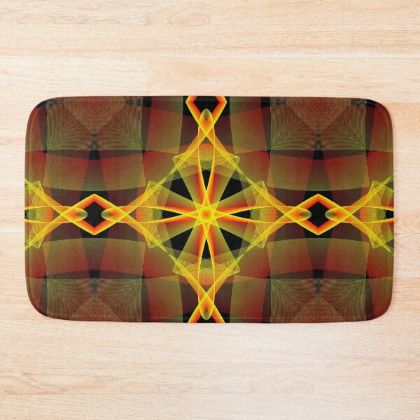 Item preview, Tartan on a 4 Vector Cyclocycloid designed and sold by RickLionheart.