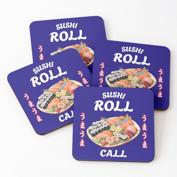 Item preview, Sushi Roll Call – Cute Anime Sushi Design | Funny Food Art for All Ages designed and sold by CloverBend.