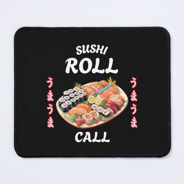 Item preview, Sushi Roll Call – Cute Anime Sushi Design | Funny Food Art for All Ages designed and sold by CloverBend.
