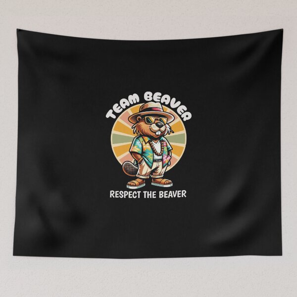 Item preview, Team Beaver Respect The Beaver designed and sold by dudelinart.