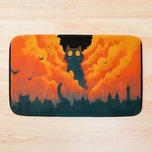 Item preview, CatZilla: Whiskers of Doom designed and sold by TheDuckprints.