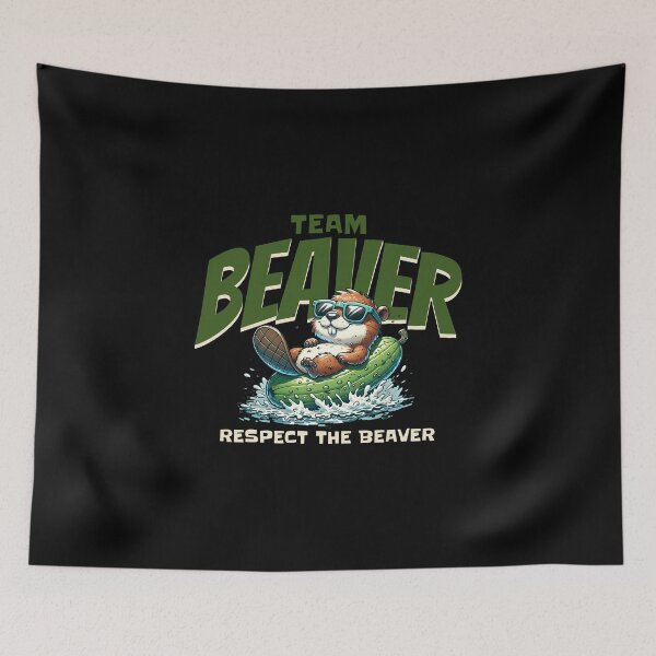 Item preview, Team Beaver Respect The Beaver designed and sold by dudelinart.