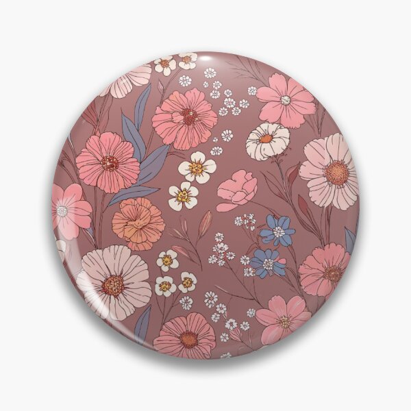 Item preview, Dreamy Vintage Wildflowers on Black designed and sold by joycrysstudio.