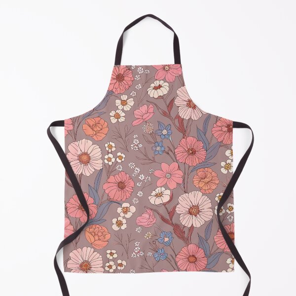 Item preview, Dreamy Vintage Wildflowers on Black designed and sold by joycrysstudio.