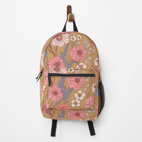 Item preview, Dreamy Vintage Wildflowers on Black designed and sold by joycrysstudio.