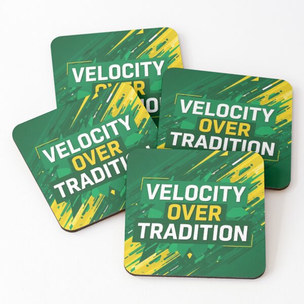 Item preview, College Poster: Velocity Over Tradition designed and sold by VarsityVibes.
