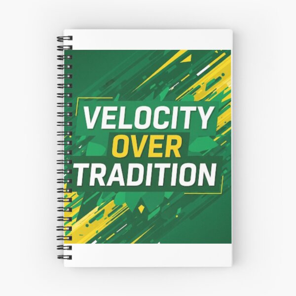 Item preview, College Poster: Velocity Over Tradition designed and sold by VarsityVibes.