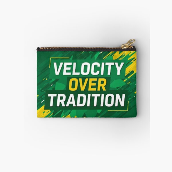 Item preview, College Poster: Velocity Over Tradition designed and sold by VarsityVibes.