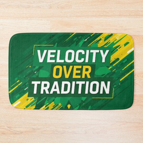 Item preview, College Poster: Velocity Over Tradition designed and sold by VarsityVibes.