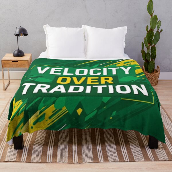 Item preview, College Poster: Velocity Over Tradition designed and sold by VarsityVibes.