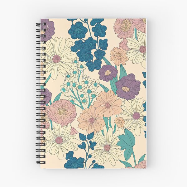 Item preview, Muted Wildflower Pattern in Dreamy Tones designed and sold by joycrysstudio.