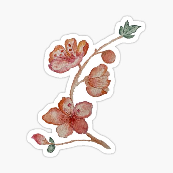 Item preview, Free hand Sakura flower designed and sold by Umami-Kook.