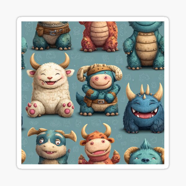 Item preview, Lazy Monster Pets designed and sold by calm-style.