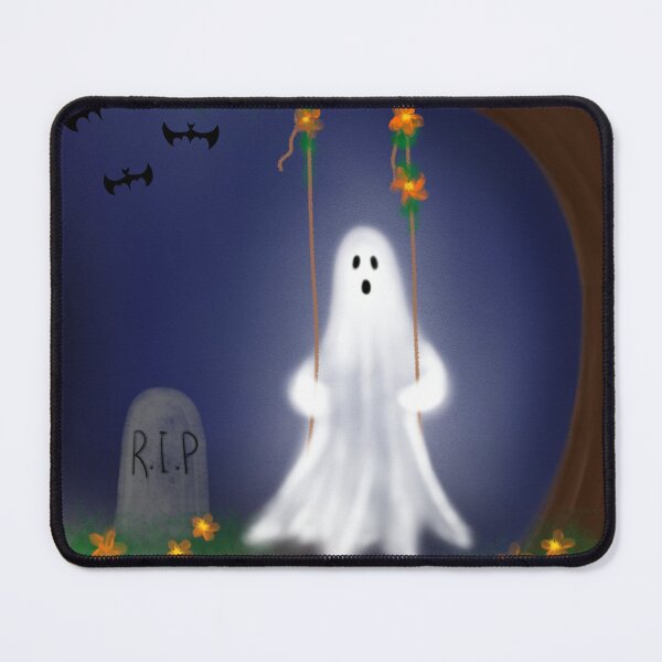 Item preview, Halloween. Swinging Ghost designed and sold by Hallie Odom.
