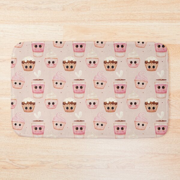 Item preview, Cute Kawaii Cupcake with Big Eyes – Sweet Dessert designed and sold by GoldenAcornArt.