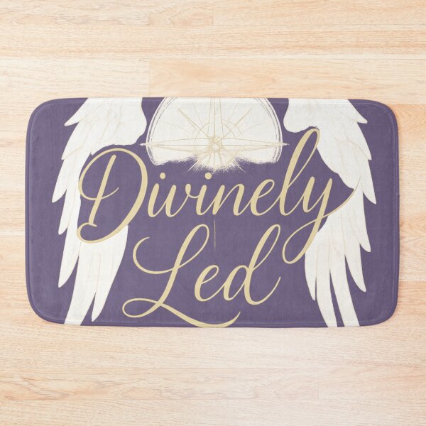 Item preview, Divinely Led – Spiritual Compass Inspirational Design designed and sold by GardenReign.