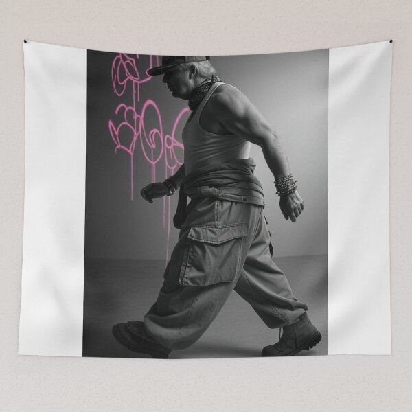 Item preview, "Hip-Hopscotch: Leaping into Style, One Cargo Pocket at a Time!" designed and sold by Print Fiction.
