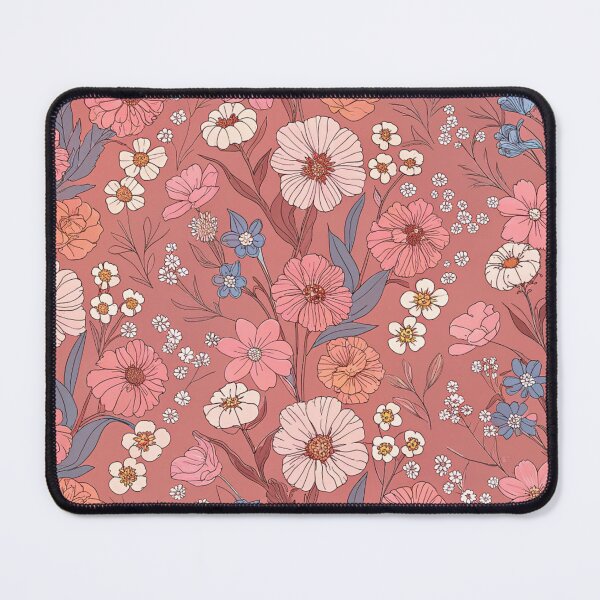Item preview, Warm Rose Botanical Floral Pattern designed and sold by joycrysstudio.