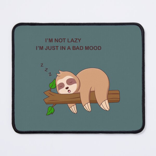 Item preview, kawaii sloth lazy mood classic tshirt designed and sold by anandsiva2703.