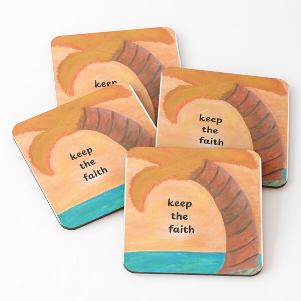 Item preview, Keep The Faith Palm Tree  designed and sold by InspoMinds.