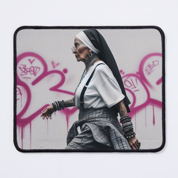 Item preview, "Nun of Your Streetwear Business!" designed and sold by Print Fiction.