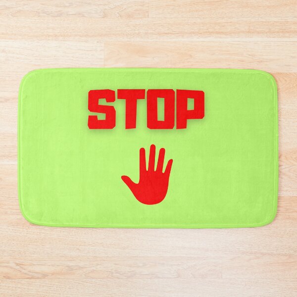 Item preview, A large Stop inscription on a light background designed and sold by DżodżoJoy.