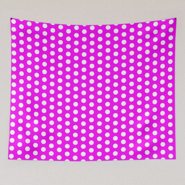 Item preview, White Polka Dots on Pink* designed and sold by Goods4SaleNow.