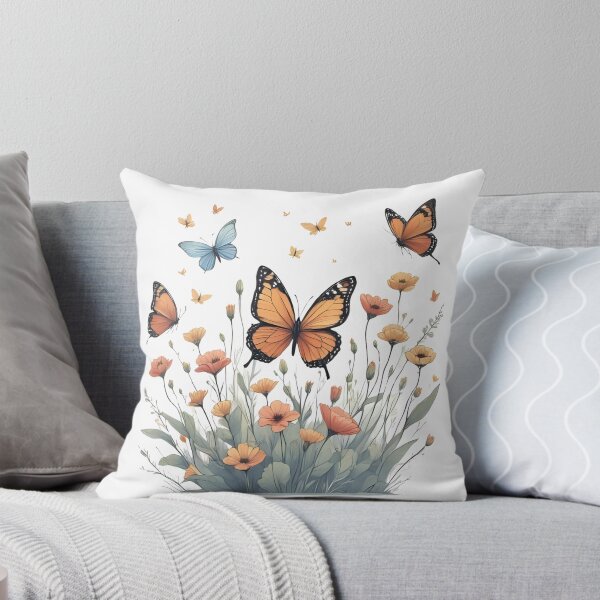 Item preview, Sueño de mariposa caprichoso: arte natural colorido designed and sold by Pixel--Threads.