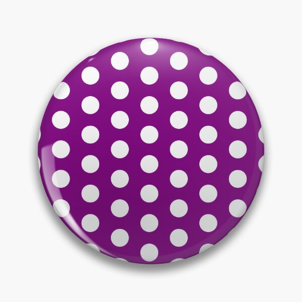 Item preview, White Polka Dots on Purple* designed and sold by Goods4SaleNow.