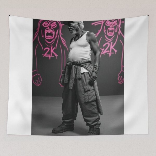Item preview, "Gramps Gone Gorilla: The Streetwear Silverback" designed and sold by Print Fiction.