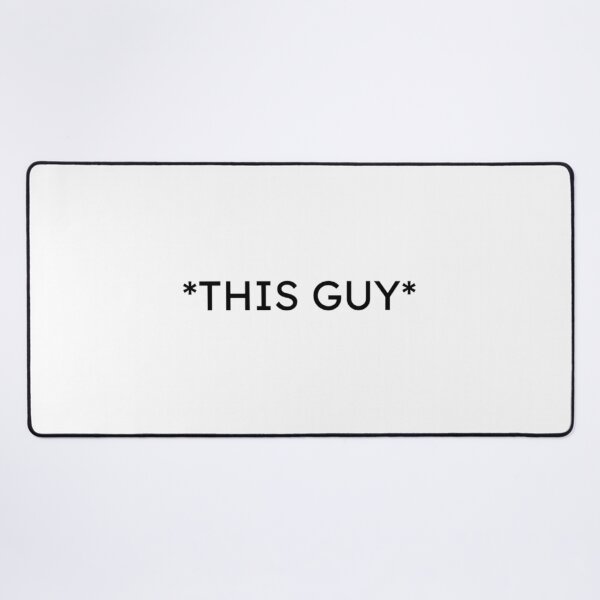 Item preview, This Guy – Funny Bold Text Digital Art designed and sold by visualvibesss.