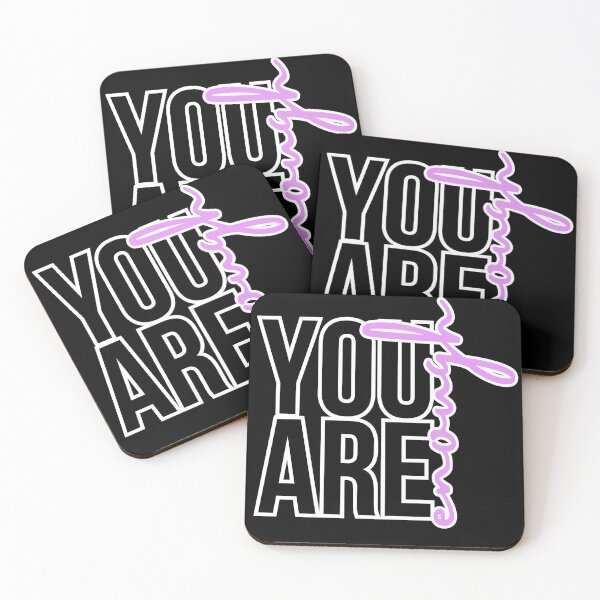 Item preview, You are enough designed and sold by whatthefoxsays.