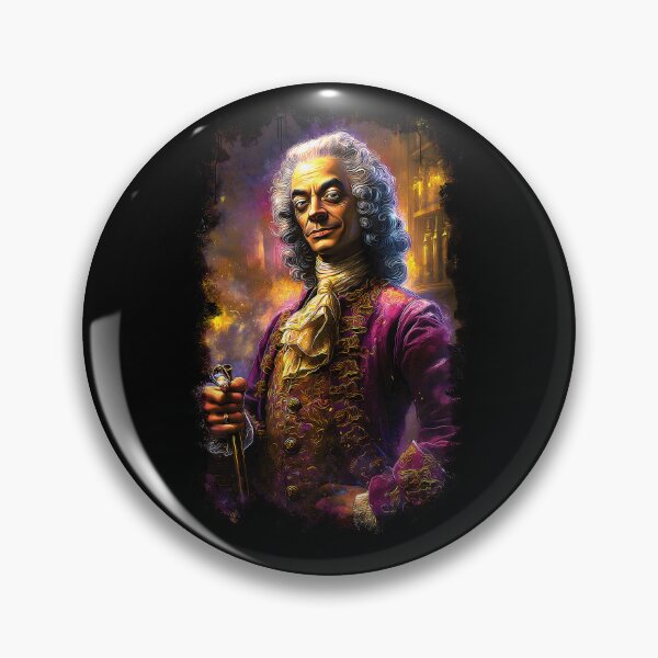 Item preview, Voltaire – Velvet Wit Portrait Tee designed and sold by Somnagraphs.