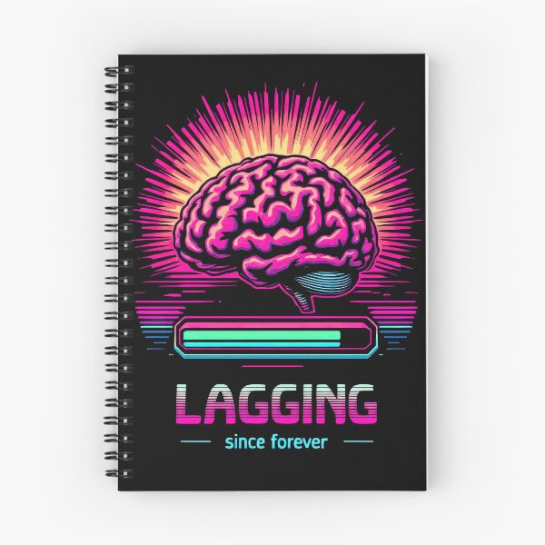 Item preview, A computer brain with a loading bar on it designed and sold by cafegrafis.