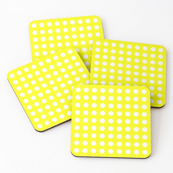 Item preview, White Polka Dots on Yellow* designed and sold by Goods4SaleNow.