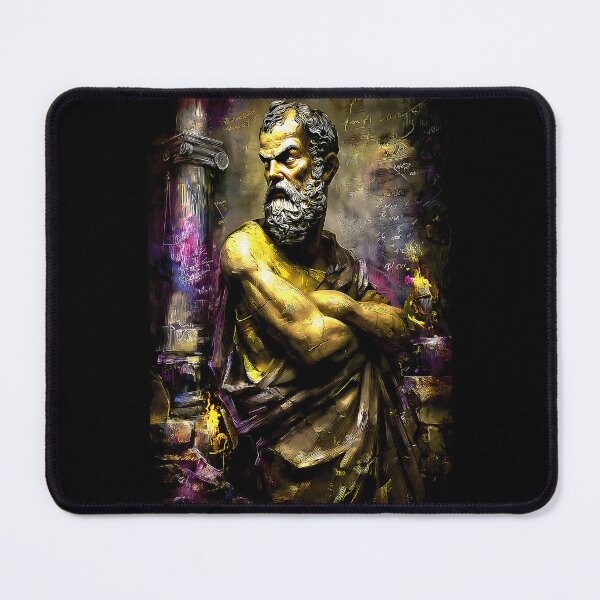 Item preview, Plato – Bronze Mind Portrait Tee designed and sold by Somnagraphs.