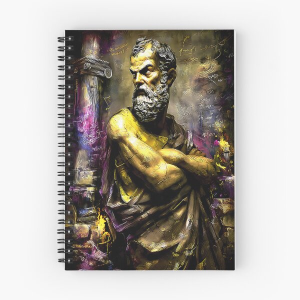 Item preview, Plato – Bronze Mind Portrait Tee designed and sold by Somnagraphs.
