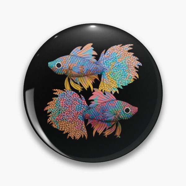 Item preview, Fighting Fish designed and sold by Karin Taylor.