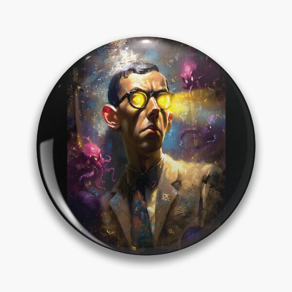 Item preview, H.P. Lovecraft – Cosmic Horror Visionary Graphic Tee designed and sold by Somnagraphs.