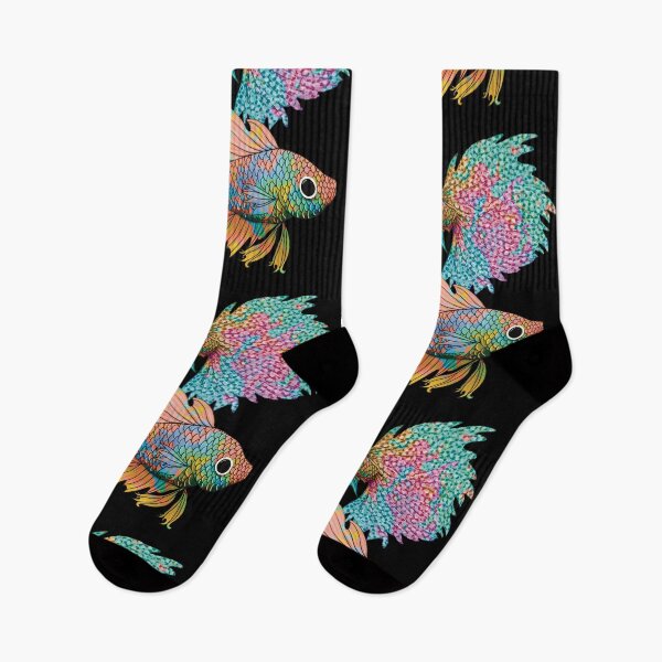 Item preview, Fighting Fish designed and sold by Karin Taylor.
