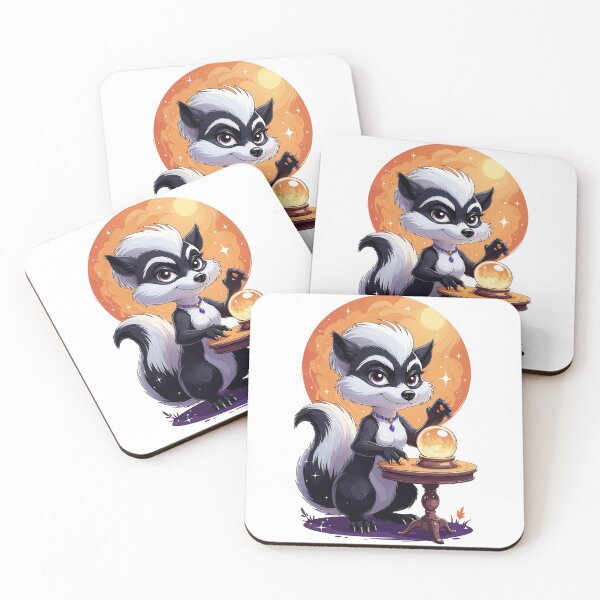 Item preview, Sassy Séance Skunk - Spiritual Advisor designed and sold by WHITE FANGS.