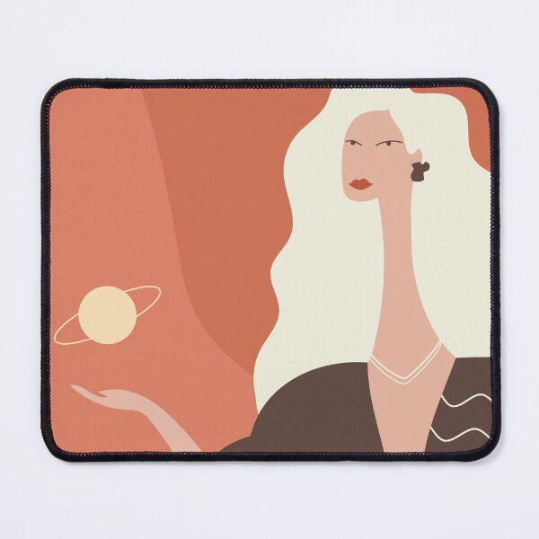 Item preview, Feminine Glamorous Soul Expression - Spiritual Goddess Art Print designed and sold by Bojana Studio.
