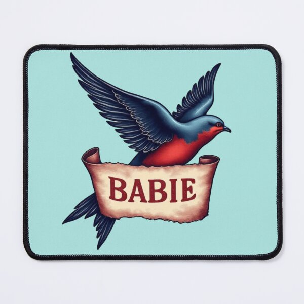 Item preview, Tattoo Bird with Bold Banner designed and sold by Iuqiune.
