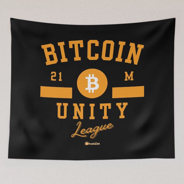 Item preview, Bitcoin Unity League designed and sold by Silvernuit.