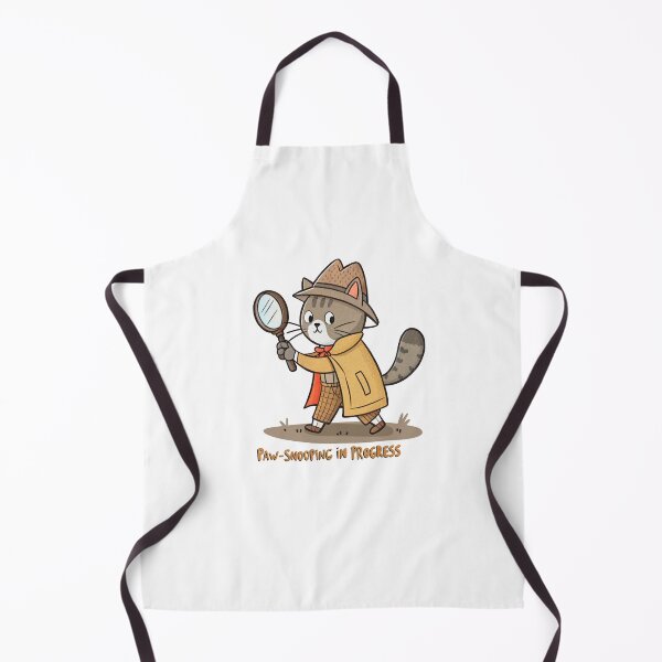 Item preview, Purr-ivate Investigator on Duty designed and sold by SibMa.