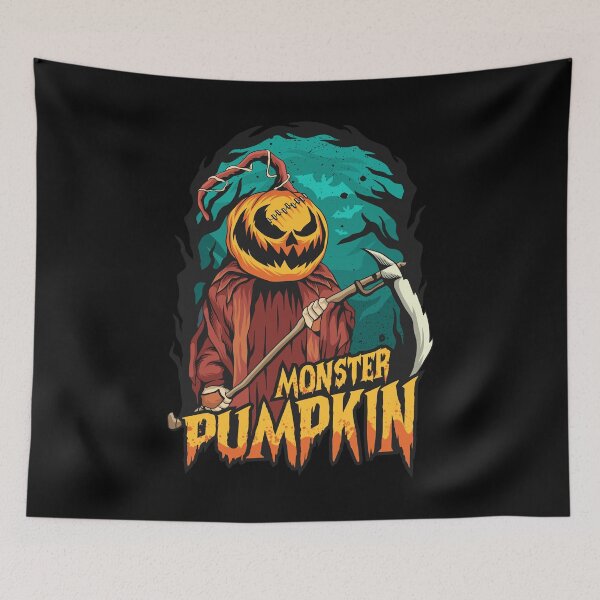 Item preview, Halloween Vintage - Monster Pumpkin designed and sold by DIRTYSKETCHH.