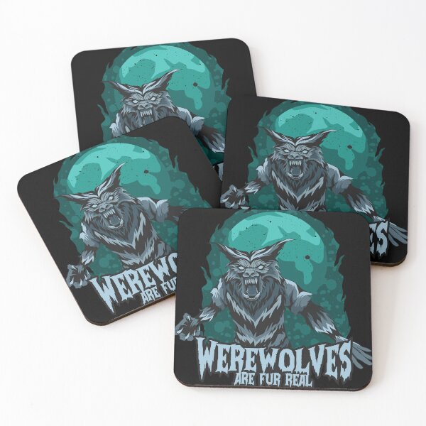 Item preview, Halloween Vintage - Werewolves Are Fur Real designed and sold by DIRTYSKETCHH.