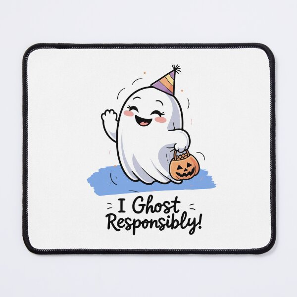 Item preview, Funny Cute Ghost With Sassy Halloween designed and sold by Nathaphat514.
